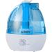 ADOV Humidifier 2.5L Cool Mist Humidifier for Bedroom Home Baby Room with 360 Nozzle Waterless Auto Shut-off Up to 30 Hours 28db Whisper Quiet Air Humidifiers for Office Plants Living Room Yoga
