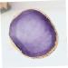 OHPHCALL 1 Piece Resin Manicure Palette with Agate Edge Professional Coloring Page for Nail Art Suitable for Mixing Blending Colors Easy to Clean to Use 95*83cm Purple - Buy Online on GoSupps.com