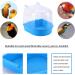 Bird Bath Tub for Small Parrots and Birds - Hanging Parrot Bathtub - Pet Bird Cage Accessories in Blue - Buy Online on GoSupps.com