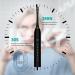 Sonic Electric Toothbrush USB Rechargeable with 4 Heads, 6 Modes & Timer - IPX7 Waterproof for Adults & Kids (Black) - Buy Online on GoSupps.com
