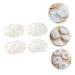 FOMIYES Women's Shower Cap Set - 4pcs Bathing Hair Caps for Ladies | Adjustable Crown & Waterproof Design - Buy Online on GoSupps.com