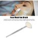Face Mask Fan Brush Soft Makeup Beauty Brush Tool Face Mask Brush Applicator Transparent Handle Cosmetic Flat Facial Brush for Beauty Salon Large - Buy Online on GoSupps.com