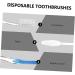 Buy Minkissy 150 PC Disposable Travel Toothbrush Set | Portable Toddler Toothbrushes | Soft Handle for Hotels & Trips - Buy Online on GoSupps.com