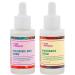 Good Molecules Hyaluronic Acid Serum 1 Oz. and Niacinamide Serum 1 Oz. SET. Brighten  Hydrate and Smooth Skin. Lightweight and Water Based Formula. Vegan and Cruelty Free.