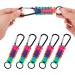 10 Pack Mini Carabiner Keychain Clips with Screw Caps - Durable Outdoor Lanyard Hooks for Men & Women - Buy Online on GoSupps.com