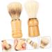 Beavorty Beard Brush Set - 4 Pieces Shaving Brushes & Bowl for Men | Wooden Handle Travel Razor | Perfect Male Gifts for Salon & Hairdresser - Buy Online on GoSupps.com