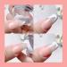 Nail Art Stamper - Silicone Jelly Stamp Head | 4.2 cm White Nail Supply Tools for Perfect Manicures - International Shipping - Buy Online on GoSupps.com