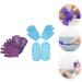 FRCOLOR 4 Sets Hand and Foot Care Set Spa Mittens Gloves for Spa Moisturizing Mitten Dry Cracked Hands Cosmetology Kit Moisturizing Gel Socks Vegetable Gel Miss Repair Hand Gloves - Buy Online on GoSupps.com