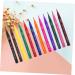 Mipcase 24 Pcs Neon Eye Liner Pen Eyeline Liquid Pencil Liquid Eyeliner Pencil Set Painted Makeup 1 count (Pack of 1) As Shownx2pcs - Buy Online on GoSupps.com