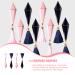 Lurrose 4-Piece Refillable Lipstick & Lip Gloss Containers - Diamond Lip Gloss Holders for DIY Cosmetics - Buy Online on GoSupps.com