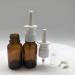 Nasal Spray Bottle Empty (2 - Pack) | Nose Spray Bottle | Reusable | Travel Sized | Fine Mist Atomizer | Amber Glass Nasal Spray Bottles Refillable | 1 oz Nasal Sprayer (30ml) for Saline Application