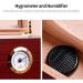 Cigar Humidor with Humidifier and Hygrometer Double Cigar Cabinet Double Layer Large Capacity Can Decorative Box - Buy Online on GoSupps.com