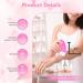 Uraqt Epilator for Women - Gentle Hair Removal with Massage Rolls Long-Lasting Razor & Accessories (Pink) | Perfect Gift! - Buy Online on GoSupps.com