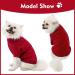 Cozy Knitted Dog Sweater - Warm Turtleneck Wool Coat for Small & Medium Pets | Winter Clothing for Chihuahua Bulldog & More - Buy Online on GoSupps.com
