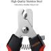 HAWATOUR Professional Dog Nail Clippers with Safety Guard for Medium and Large Pets - Red - Buy Online on GoSupps.com