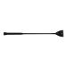 Huntley Equestrian Rubber Handle Jumping Bat Beautifully Crafted in England - Black - Rubber Handle - 16" Inch
