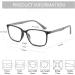 ZENOTTIC Blue Light Blocking Glasses Reading Glasses for Men Square Frame Readers Anti Glare Sport Computer Glasses Black 3.0 x - Buy Online on GoSupps.com