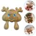 Exceart Hirschhorn-Shaped Acupuncture Massage Stick | Deep Tissue Trigger Point Therapy Tool for Foot & Body | Mini Handing Tool for Meridian Massage - Buy Online on GoSupps.com