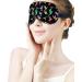 Nature Theme Flying Hummingbirds Sleep Mask - Adjustable Strap, Light Blocking Eye Cover for Men and Women - Buy Online on GoSupps.com