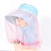 Wandrola Mosquito Head Net for Kids, Protection from Insect Bug Bee Gnats, Downy Catkins and Dandelions in The Air (Pink)