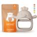 Infant Silicone Chicken Teething Mitten Glove - Prevent Finger Sucking | Teether Toy for Babies - Cream - Buy Online on GoSupps.com