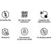 Social Master NFC Business Card - Instant Contact and Social Media Sharing - Gray - iOS and Android Compatible - Buy Online on GoSupps.com