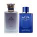 King&Aqua Deep Blue Men Cologne Set Eau De Parfum Spray For Men Fruity Notes Enriched By A Strong Woody Based Fragance Ideal for Day Wear - 3.4 Fl Oz