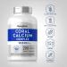 Coral Calcium 1000mg Bone Formula Complex - 200 Capsules (Non-GMO, Gluten-Free) from Piping Rock - Buy Online on GoSupps.com