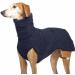 Warm Dog Sweater for Autumn & Winter | Greyhound Labrador Shepherd | 4XL Dark Gray Pet Jacket - Buy Online on GoSupps.com