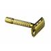 Edward London & Co. Elegant Gold Double Edge Butterfly Safety Razor - Premium Shaving Experience - Buy Online on GoSupps.com