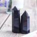Collection 70mm-80mm Natural Crystal Blue Gold Sand Stone Tower Quartz Point for Feng Shui 1pc - Buy Online on GoSupps.com