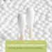 Meipo Double Round Cotton Swabs with Wooden Sticks - 400 Count Box - Buy Online on GoSupps.com