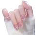 24 Pieces Fake Nails With Glue And Nail File Press On Nails For Women Birthday Christmas Winter Party Gifts