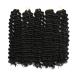 22 Inch Ocean Wave Crochet Hair 5 Pack - Deep Twist Wavy Braiding Hair (1B) - Pack of 5 - Buy Online on GoSupps.com