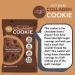 321glo Collagen Cookies | Soft Baked  High Protein Cookies | Low Carb  Low Sugar |12 Pack (Chocolate Chocolate Chip) - Buy Online on GoSupps.com