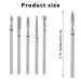 Buy Sibba 5-Piece Professional Nail Cutter Bits - Gel & Acrylic Nail Drill Attachments for Manicure & Pedicure | Perfect Large Gift - Buy Online on GoSupps.com