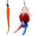 onebarleycorn Cat Toys Feather Refills for Cat Wand Toys Interactive include Replacement Feathers 1 Count (Pack of 1) - Buy Online on GoSupps.com