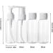 Keyri Cultural Bags & Transparent Travel Bottles Set | 4x 60ml Liquid Containers for Easy International Travel - Buy Online on GoSupps.com