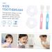 Buy Gatuida Silicone Toothbrushes for Kids - 2 Sets of Baby Bite Toys & Cleaning Brushes - Pink - Buy Online on GoSupps.com