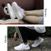Feethit Men's Running Sneakers - Lightweight Non-Slip Sports Shoes with Rubber Soles | Breathable Walking Shoes 44 EU - White - Buy Online on GoSupps.com