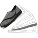 KXSM Diabetic Shoes for Elderly Swollen Feet - Adjustable Arthritis Edema Shoes - Extra Wide Orthopedic Comfort - Anti-Slip Protection - Suitable for Diabetic Plantar Fasciitis - Black - Size 43 - Buy Online on GoSupps.com