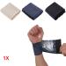 40cm Adjustable Sports Wrist Brace - Comfortable Carpal Tunnel Support Band - Breathable Gym Strap - White - Buy Online on GoSupps.com