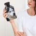 Husky Hot Water Bottle with Plush Cover - Hand Warmer for Adults & Children | 26.5x15.3cm - International Shipping Available - Buy Online on GoSupps.com