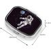 Astronaut Space Basketball Pill Case | Cute 2 Compartment Travel Organizer | Perfect Small Pill Box for Purse & Gifts - Buy Online on GoSupps.com