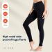 Occffy High Waist Sport Leggings for Women - Opaque Gym Yoga Pants with Pockets - XS Matt Black - Comfortable Fitness Wear - Buy Online on GoSupps.com