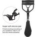 Stainless Steel Eyelash Curler with Built in Comb Pinch Eyelash Curler Silicone Ring Pad Eye Lash Curling Tool Suitable for Any Eye Shapes and Sizes with Silicone Pads(A) - Buy Online on GoSupps.com
