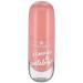 Essence Cosmetics Gel Nail Color Gellack Nailack No. 50 I Carried a Cantaloupe Orange Long -lasting color -intensive gelig glossy without acetone vegan microplastics particles free (8ml)