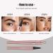 Magic Eyebrow Pencil 4-Tipped Precise Brow Pen 3D Waterproof Microblading Eyebrow Pencil Contouring Pen Waterproof Natural Fine Stroke Magic Eyebrow Pencil for Women and Gril (Light Brown) Black - Buy Online on GoSupps.com