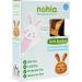 Nohla Baby Weaning Suction Plate - Billie the Bunny - Cherry - 100% Bamboo & FDA Silicone - Spill-Proof Base - BPA-Free - Ideal for 6 Months - Buy Online on GoSupps.com