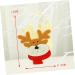 PRETYZOOM 4pcs Candy Bags Christmas Bags Pouches for Christmas Plush Candy Pouch Elder Apple Bag Elk - Buy Online on GoSupps.com